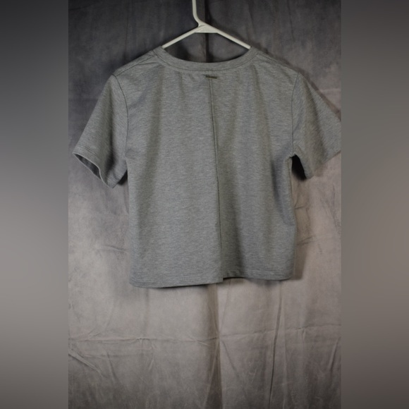 Adanola womens small Cropped Sweater Grey - Picture 2 of 4